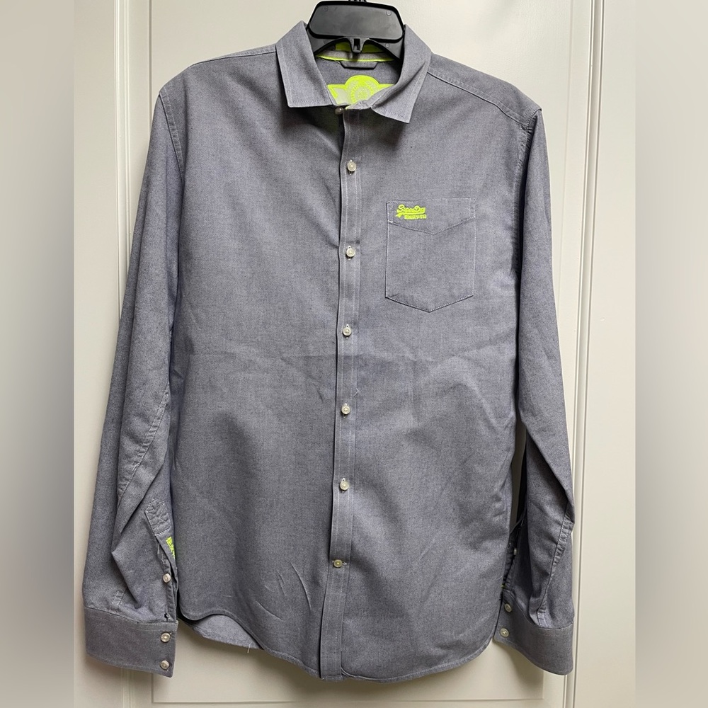 SuperDry Long-Sleeve Button-Down